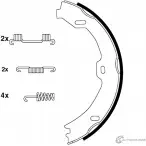 Тормозные колодки ручника, комплект PAGID 98101 0588 1 4 H9510 98101 0588 Mercedes SL-Class (R230) 2 Кабриолет 3.7 350 (2367) 245 л.с. 2003 – 2012