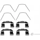 Комплект принадлежностей, дисковая тормозная колодка PAGID 97200 5071 K0248 97200 5071 9 1 Mazda 6 (GG, GY) 1 2002 – 2008