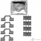 Комплект принадлежностей, дисковая тормозная колодка PAGID TWO8V K0473 97200 5195 9 1 1193392238