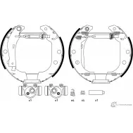 Тормозные колодки, комплект Pro PAGID 84101 0381 R0175 84101 0381 1 4 Peugeot 405 2 (4B) Седан 2.0 158 л.с. 1996 – 1999