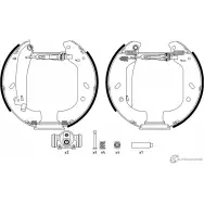 Тормозные колодки, комплект Pro PAGID Peugeot Expert 1 (224) Автобус 1.9 D 94 л.с. 1995 – 1998 84101 0478 1 4 84101 0478 R0590