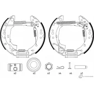 Тормозные колодки, комплект Pro PAGID 84101 0598 R1100 Citroen C3 2 (SC, PF1) Хэтчбек 1.5 Attraction Flex 92 л.с. 2012 – 2016 84101 0598 2 4