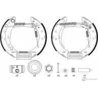 Тормозные колодки, комплект Pro PAGID 84101 0480 Citroen Xsara 1 (N1) Хэтчбек 1.9 D 72 л.с. 2000 – 2005 84101 0480 7 4 R1294