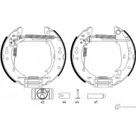 Тормозные колодки, комплект Pro PAGID 84101 0688 1 4 84101 0688 Mitsubishi Colt 6 (Z3, Z2) Хэтчбек 1.3 92 л.с. 2004 – 2012 R1348