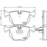 Тормозные колодки, дисковые, комплект PAGID T1117 21 282 Bmw Z8 21487