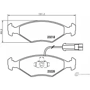 Тормозные колодки, дисковые, комплект PAGID Fiat Palio (178) 1 Хэтчбек 1.0 76 л.с. 1996 – 2003 23 218 23220 T1148