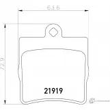 Тормозные колодки, дисковые, комплект PAGID T1153 21 919 AAD2A1E Mercedes C-Class (W202) 1 Седан 2.3 C 230 (2024) 188 л.с. 1998 – 2000