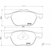 Тормозные колодки, дисковые, комплект PAGID 25748 T2247 Ford Kuga 2 (CBS, C512, DM2) Кроссовер 2.0 249 л.с. 2016 – наст. время 2 3723