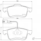 Тормозные колодки, дисковые, комплект PAGID 24729 200 0 5 Opel Combo (D) 3 Минивэн T2464 24729