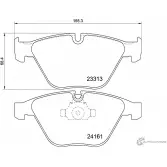 Тормозные колодки, дисковые, комплект PAGID T2743 7DITG JH 0GBN 1437030028