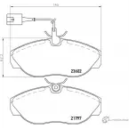 Тормозные колодки, дисковые, комплект PAGID T5170 23602 Peugeot Boxer 2 (230ZCT) Кабина с шасси 21 797