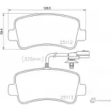 Тормозные колодки дисковые, комплект DON PCP1647 1424220772 JYOSRD 25112 181 0 5