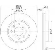 Тормозной диск NISSHINBO P0680 6 ND9012K 4260480940869 Suzuki Swift (FZ, NZ) 3 Хэтчбек 1.6 (AZG 416. AZH 416. RS416) 136 л.с. 2012 – наст. время