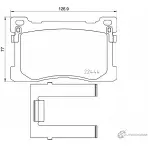 Тормозные колодки дисковые, комплект NISSHINBO Kia K900 S EZFSN NP6135