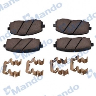 Тормозные колодки дисковые, комплект MANDO 1439978474 DHL2 A3 IN581010XA00