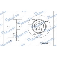 Тормозной диск MANDO AH5 X7GP 1439987750 MBC030031