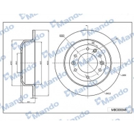 Тормозной диск MANDO R52 BY Kia Carnival (VQ) 3 Минивэн 2.9 CRDi Lx 192 л.с. 2006 – 2024 MBC030045