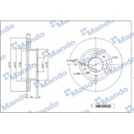 Тормозной диск MANDO NX D9AU MBC030153 Hyundai Atos (MX, FF) 1 Хэтчбек 1.1 58 л.с. 2003 – 2008
