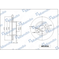 Тормозной диск MANDO JI7XIP B MBC030161 Hyundai Atos (MX, FF) 1 Хэтчбек 1.1 61 л.с. 2003 – 2010