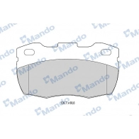 Тормозные колодки дисковые, комплект MANDO 9RC MX MBF015007 1439978528