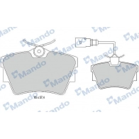 Тормозные колодки дисковые, комплект MANDO Renault Trafic J VYTB MBF015023