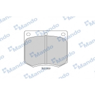 Тормозные колодки дисковые, комплект MANDO 1439978576 MBF015061 78O7 G