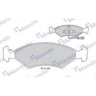 Тормозные колодки дисковые, комплект MANDO 00 70SPB MBF015062 1439978577