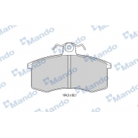Тормозные колодки дисковые, комплект MANDO MBF015075 Lada Granta (2191) 2 Лифтбек 1.6 98 л.с. 2014 – наст. время SDJ XV