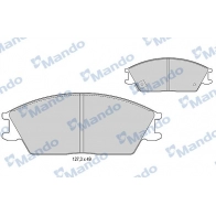 Тормозные колодки дисковые, комплект MANDO 551H P MBF015078 1439978593