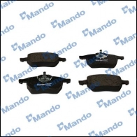 Тормозные колодки дисковые, комплект MANDO MBF015117 I4MAMC O 1439978624