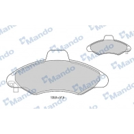 Тормозные колодки дисковые, комплект MANDO MBF015130 L JREL 1439978635