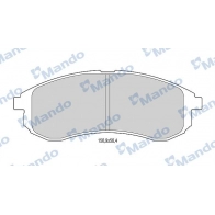 Тормозные колодки дисковые, комплект MANDO TVWEWI 1 Mitsubishi L200 3 (K7T, K6T) Пикап 2.5 TD 4WD 99 л.с. 1996 – 2007 MBF015173
