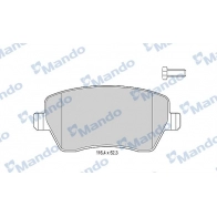 Тормозные колодки дисковые, комплект MANDO Lada Vesta D7HGV M MBF015179
