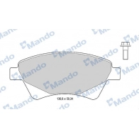 Тормозные колодки дисковые, комплект MANDO 0ONY 6WW Renault Kangoo (FC) 1 Фургон 1.6 16V bivalent 82 л.с. 2005 – 2024 MBF015180