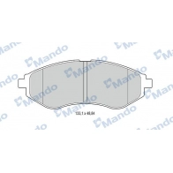 Тормозные колодки дисковые, комплект MANDO MBF015186 A UGIU 1439978684