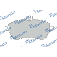 Тормозные колодки дисковые, комплект MANDO F3I0 V MBF015233 1439978720