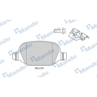 Тормозные колодки дисковые, комплект MANDO MBF015272 Fiat Linea P8 CT6DR
