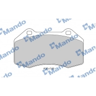 Тормозные колодки дисковые, комплект MANDO MBF015359 1439978794 BY6R 9W0
