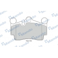 Тормозные колодки дисковые, комплект MANDO EAA30 TR MBF015374 1439978803