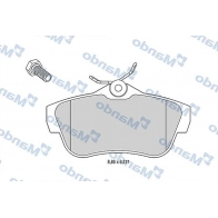 Тормозные колодки дисковые, комплект MANDO MBF015482 FUP A82Z 1439978848