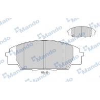 Тормозные колодки дисковые, комплект MANDO 1439978878 MBF015540 OB OX7