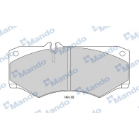 Тормозные колодки дисковые, комплект MANDO 7J 5IT8 MBF015648 1439978932