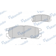 Тормозные колодки дисковые, комплект MANDO S5 QXZG Mitsubishi Galant 8 (EA2A) Седан 2.5 Type S 205 л.с. 1999 – 2004 MBF015707