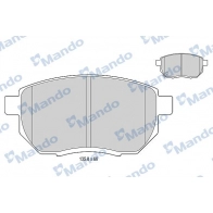 Тормозные колодки дисковые, комплект MANDO 1439978981 MBF015748 Z9C E2T