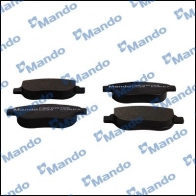 Тормозные колодки дисковые, комплект MANDO MBF015765 E 18AIVS Fiat 500L (351, 2) 1 Хэтчбек 1.3 D Multijet 95 л.с. 2014 – наст. время