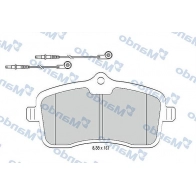 Тормозные колодки дисковые, комплект MANDO MBF015779 1439978995 DTWB PZ