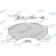 Тормозные колодки дисковые, комплект MANDO 1439978998 FIDZV DF MBF015785