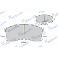 Тормозные колодки дисковые, комплект MANDO MBF015818 UHL96X 3 Subaru Impreza (GC) 1 Седан 1.5 95 л.с. 1994 – 1998