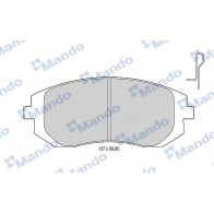 Тормозные колодки дисковые, комплект MANDO Subaru Legacy (BM) 5 Седан 2.5 GT AWD (BM9) 265 л.с. 2010 – 2014 MBF015823 N59 VRPK