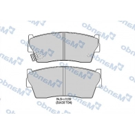 Тормозные колодки дисковые, комплект MANDO 1439979032 MBF015833 3N 3S2